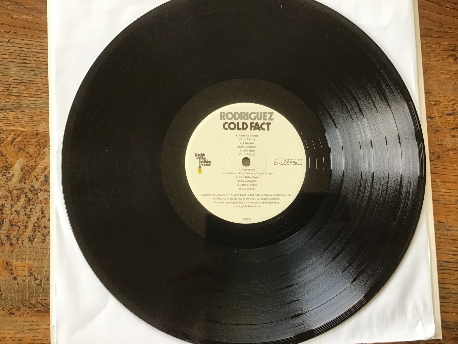 Dischi in vinile: LP Rodriguez « Cold Fact » + insert – Usato da Fully venduto da Ruby97 4