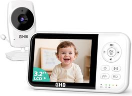 GHB Video Babyphone 3.2 Zoll Kamera Nachtsicht