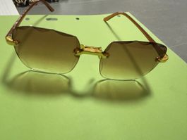 Sonnenbrille, goldfarben, Top Zustand für den Sommer!