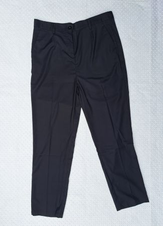 WEMOTO Schicke, schwarze Stoffhose Grösse M