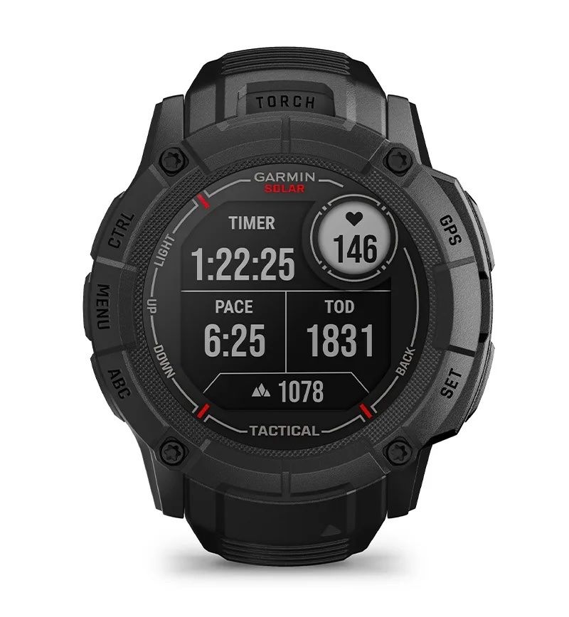 Garmin Smartwatch: Instinct 2X Solar Tactical 50mm mit LED Lampe ab 1.- – Usato da Winterthur venduto da reshoppi 5