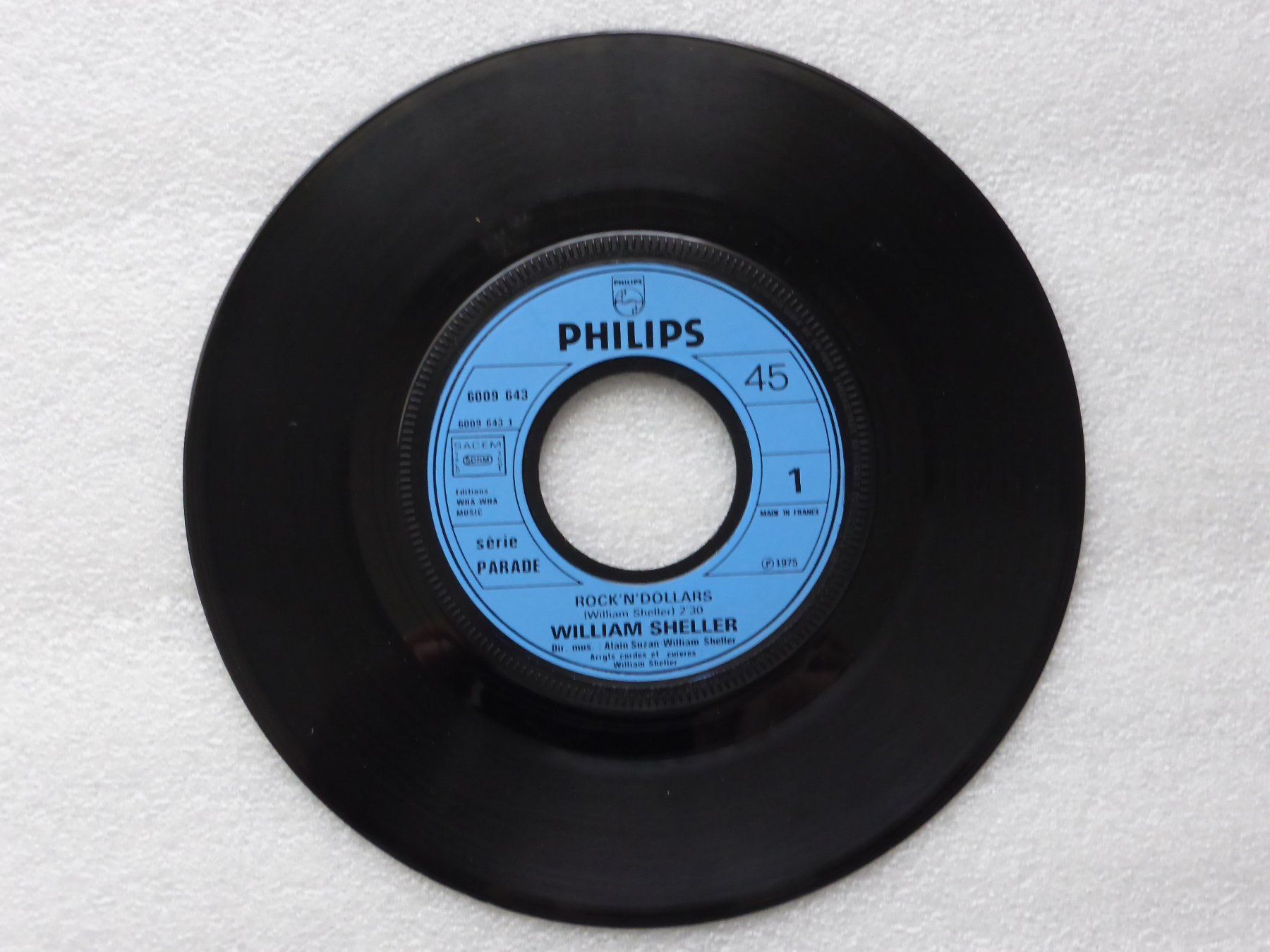 Vinyles: Vinyl Single   WILLIAM SHELLER – D'occasion à Küssnacht am Rigi par Mondkinder 1