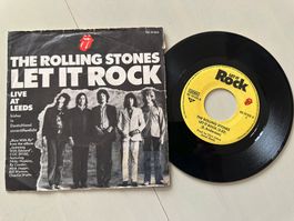 ROLLING STONES tolle original Let it rock Single Kult Top
