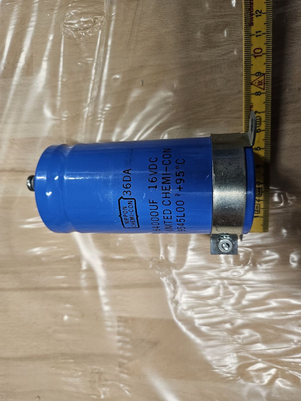 Componenti elettronici: Nippon Elko 64000uf 16V – Nuovo (secondo la descrizione) da Diepoldsau venduto da Knochen 1