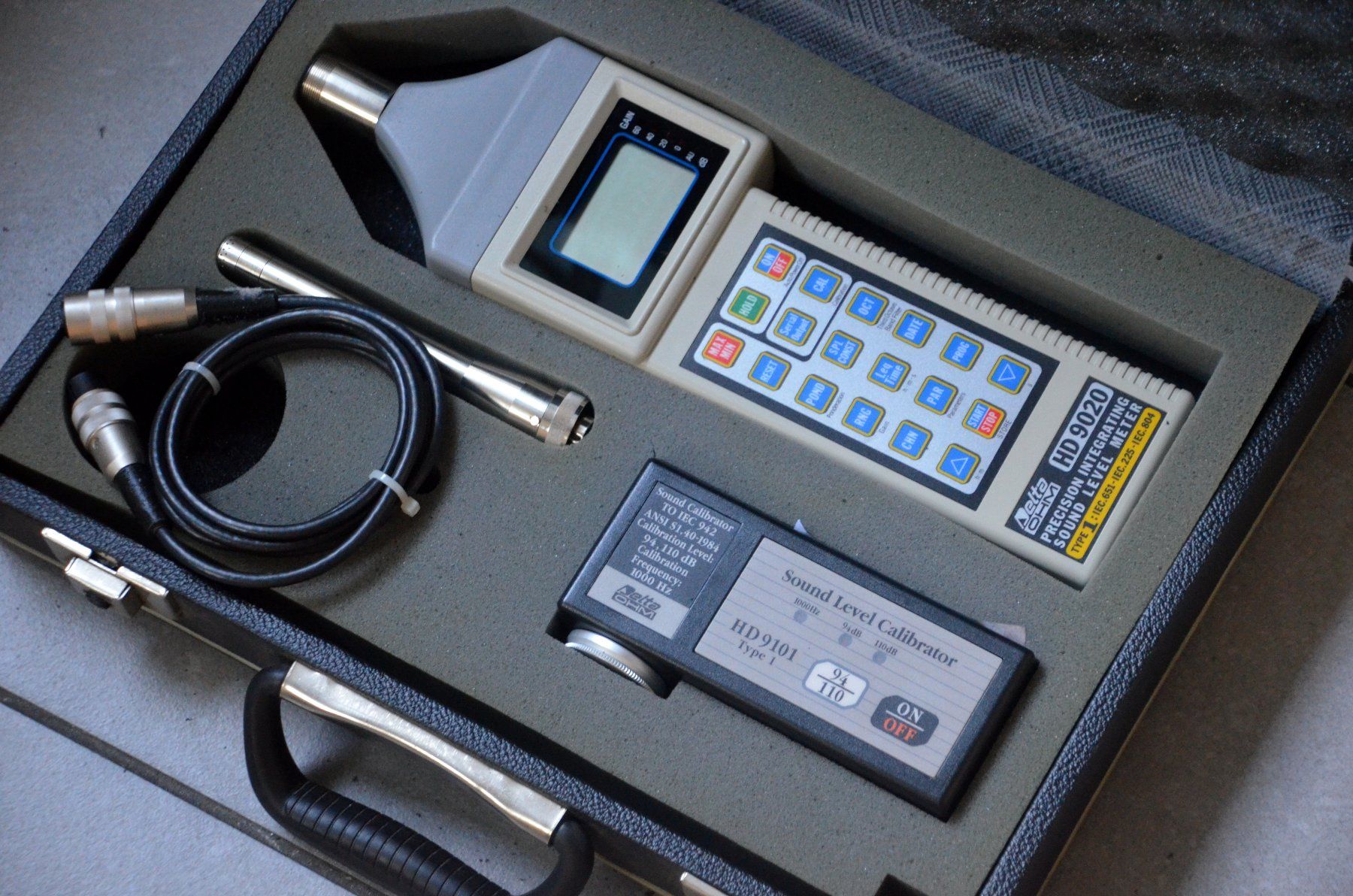 Misurare: Delta OHM HD 9020 Sound Level Meter – Usato da Collonges venduto da arashee 1