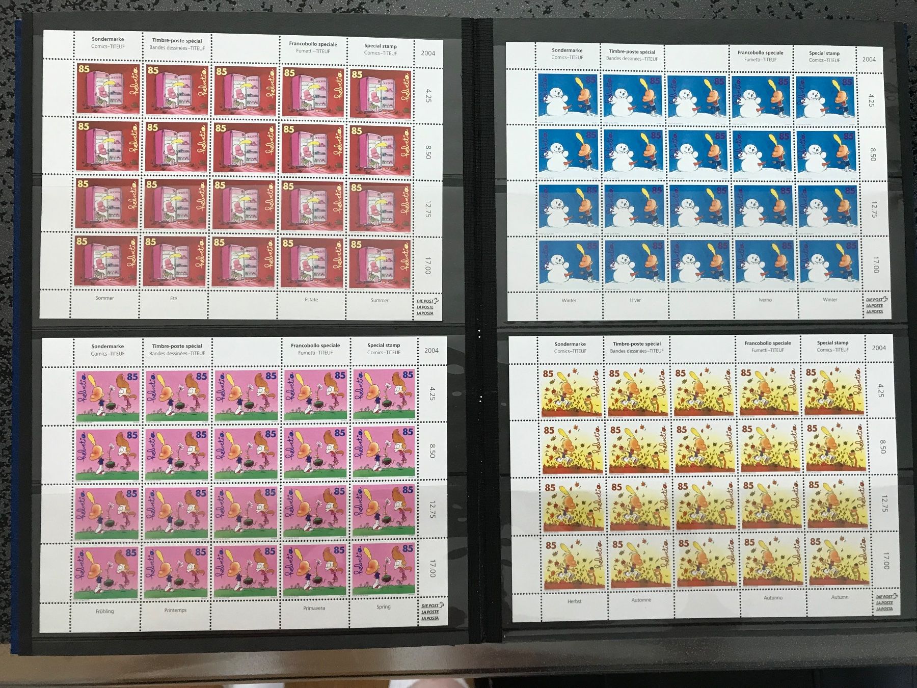 Alle Briefmarken: Frankaturware etwas über Fr. 500.- – Neu (gemäss Beschreibung) aus Glis von 1Hector1