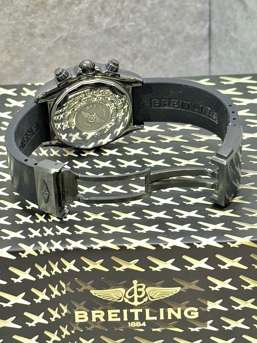 Breitling Uhren: Breitling Chronographe  Blackbird, Limited Edition 217/2000 – Gebraucht aus Basel von RoyalPerformance 3