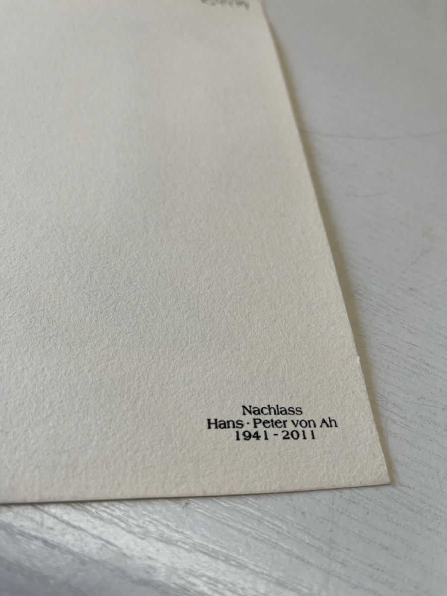 Dipinti: Aquarell von Hans - Peter von Ah 1982 – Usato da Gelterfingen venduto da liq-nator 4