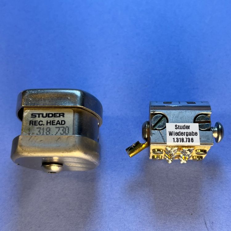 Studer Bandmaschinen: Butterfly Tonköpfe Vitrovac für Studer A807 812 820 nahe NOS – Gebraucht aus Bern von bop7 4
