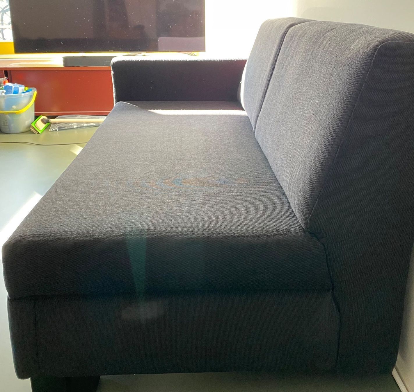 Sofas: Schwarzes Bettsofa von die Collection – Gebraucht aus Wollerau von stoni03 4