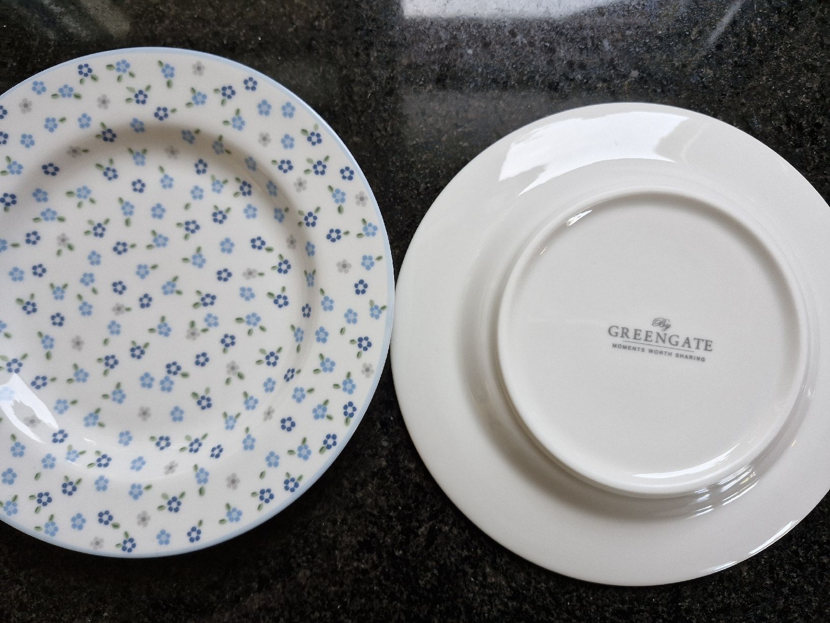 Greengate Teller: 2 kleine Teller Greengate – Gebraucht aus Luterbach von martinagl83 1