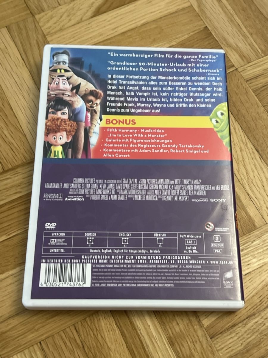 Tous les DVDs: DVD Hotel Transsilvanien 2 – D'occasion à Zuchwil par Commander0 2