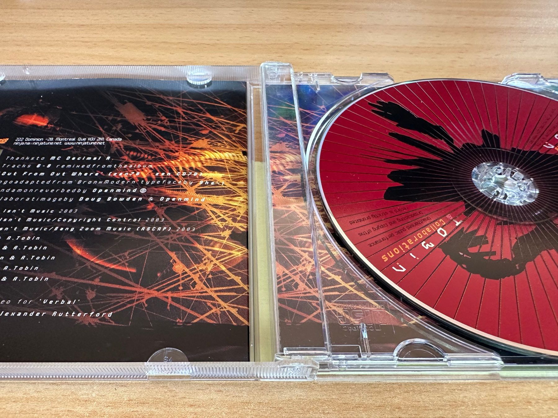 CD: Amon Tobin – Verbal Remixes & Collaborations – Usato da Rikon im Tösstal venduto da Alpenmutz 2