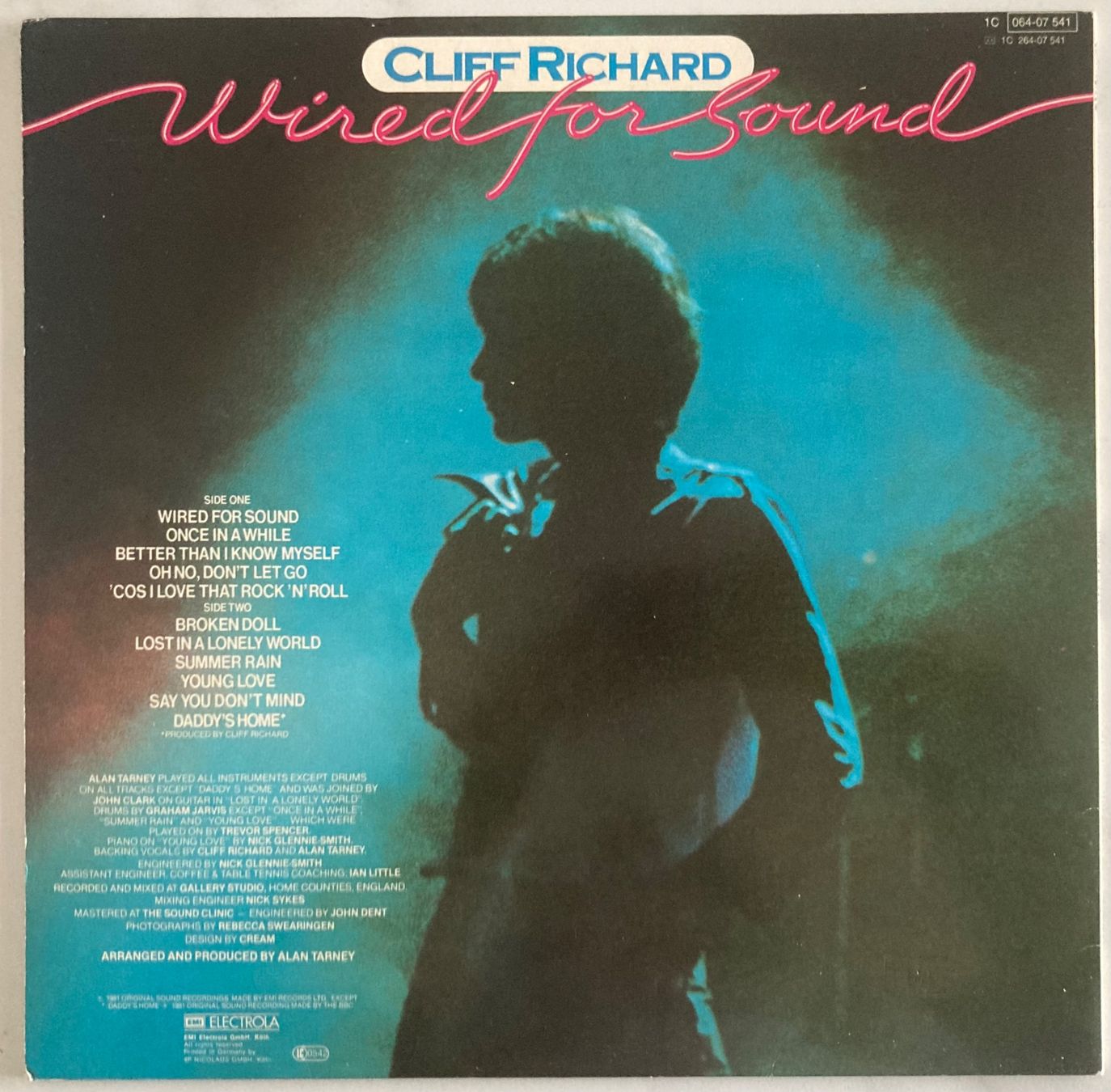 Dischi in vinile: CLIFF RICHARD - WIRED FOR SOUND – Usato da Poliez-Pittet venduto da Newtown-Records 1