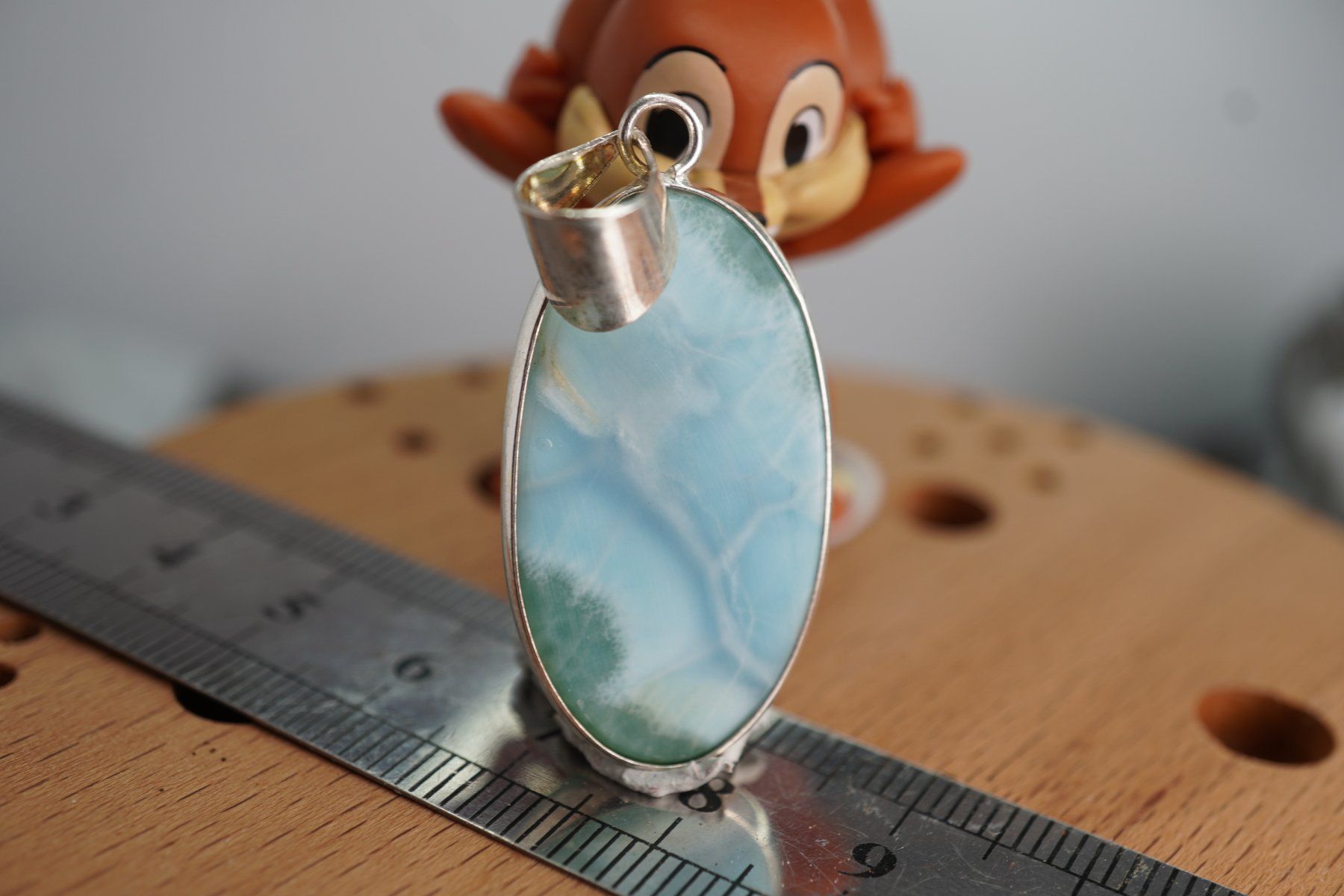 Minerali & Pietre curative: Larimar   Wunderschön    Anhänger   by  "TOPSTONE" ab 1.- – Nuovo e nell'imballaggio originale da Eschenbach SG venduto da topstone 3