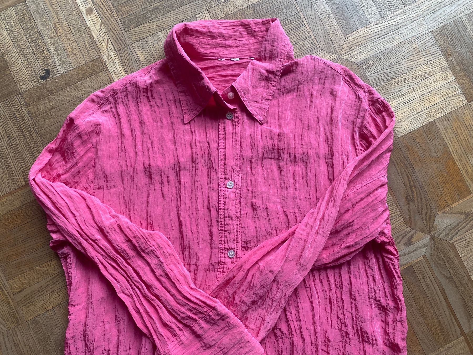 Cos Camicette: Crinkle Bluse von COS pink – Usato da Zürich venduto da reg_gzn5 1
