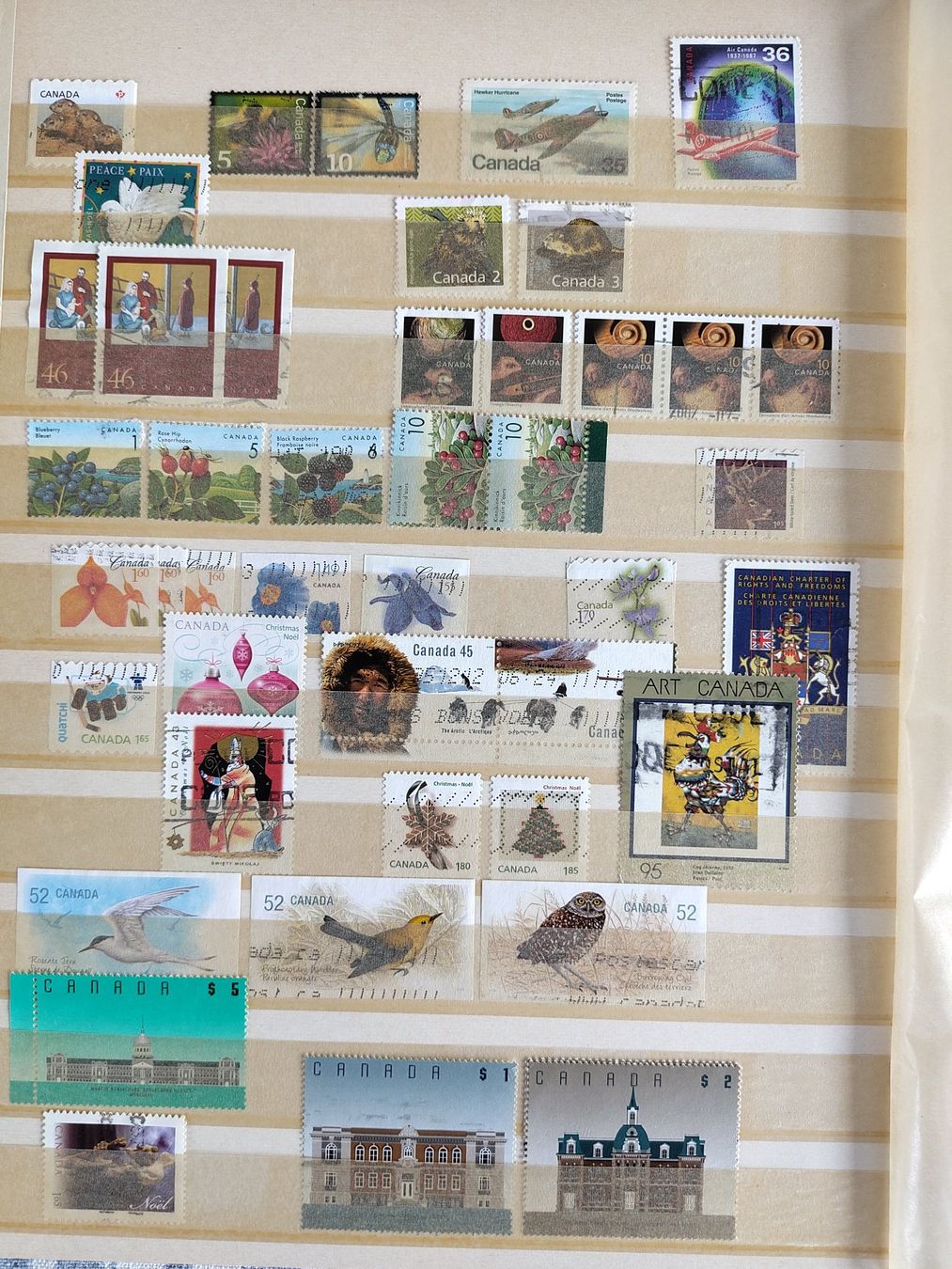 Alle Briefmarken: Briefmarken Kanada ab alt – Gebraucht aus Sarnen von DokRak 8