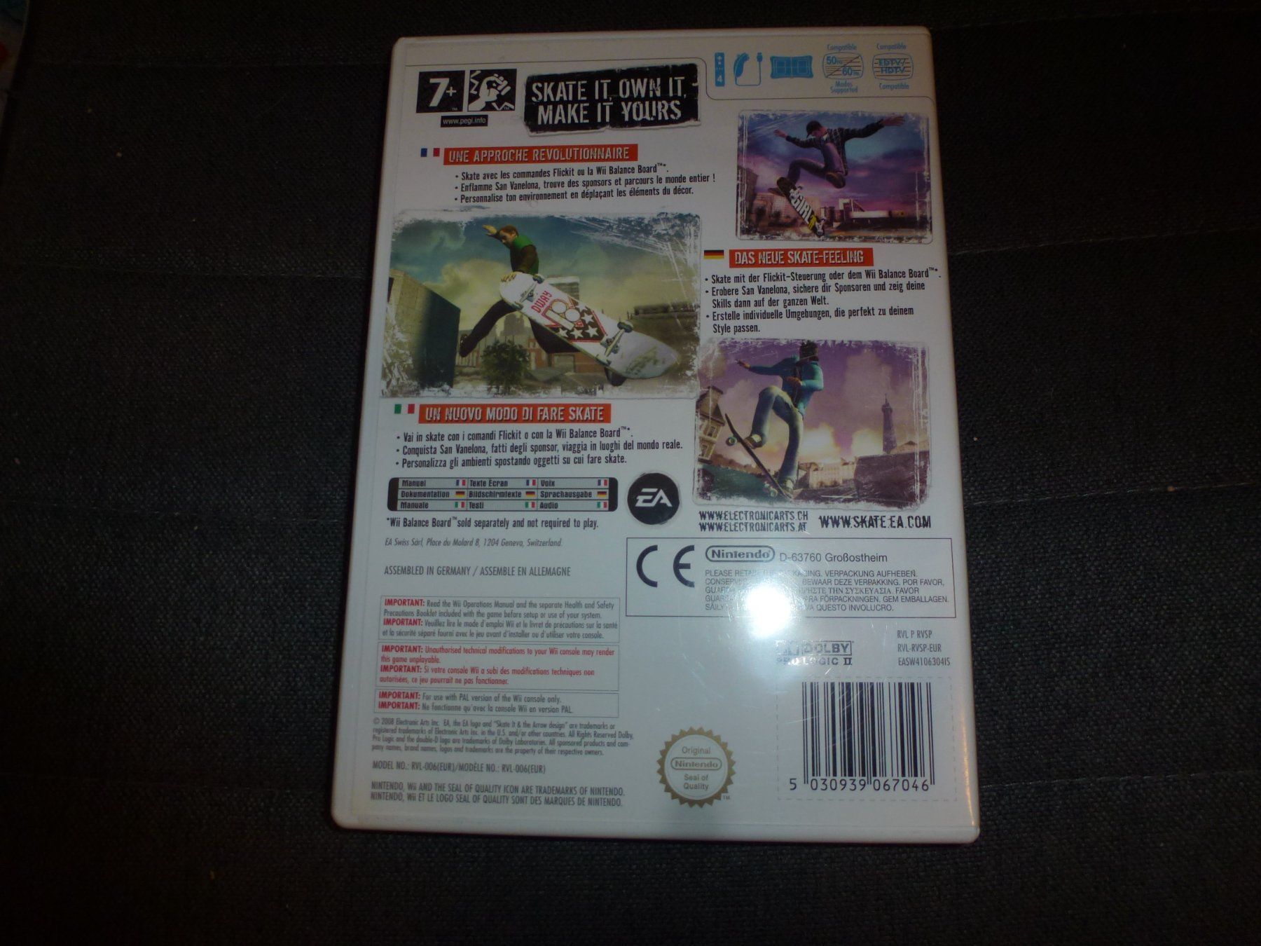 Giochi: Skate IT WII – Usato da Olten venduto da Disc-Ausverkauf 2