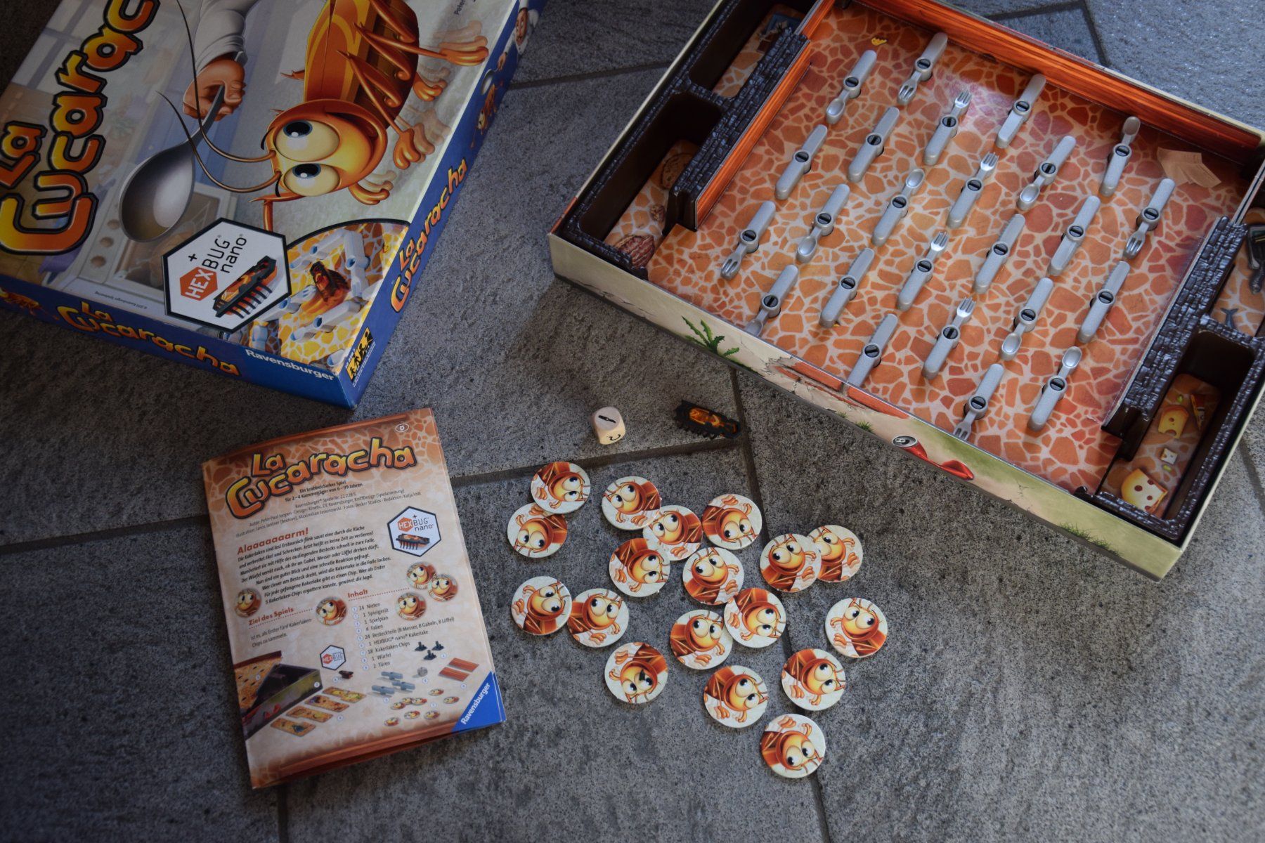Ravensburger Giochi: La Cucaracha 6+ Ravensburger – Usato da Mezzovico venduto da finsteraar 1