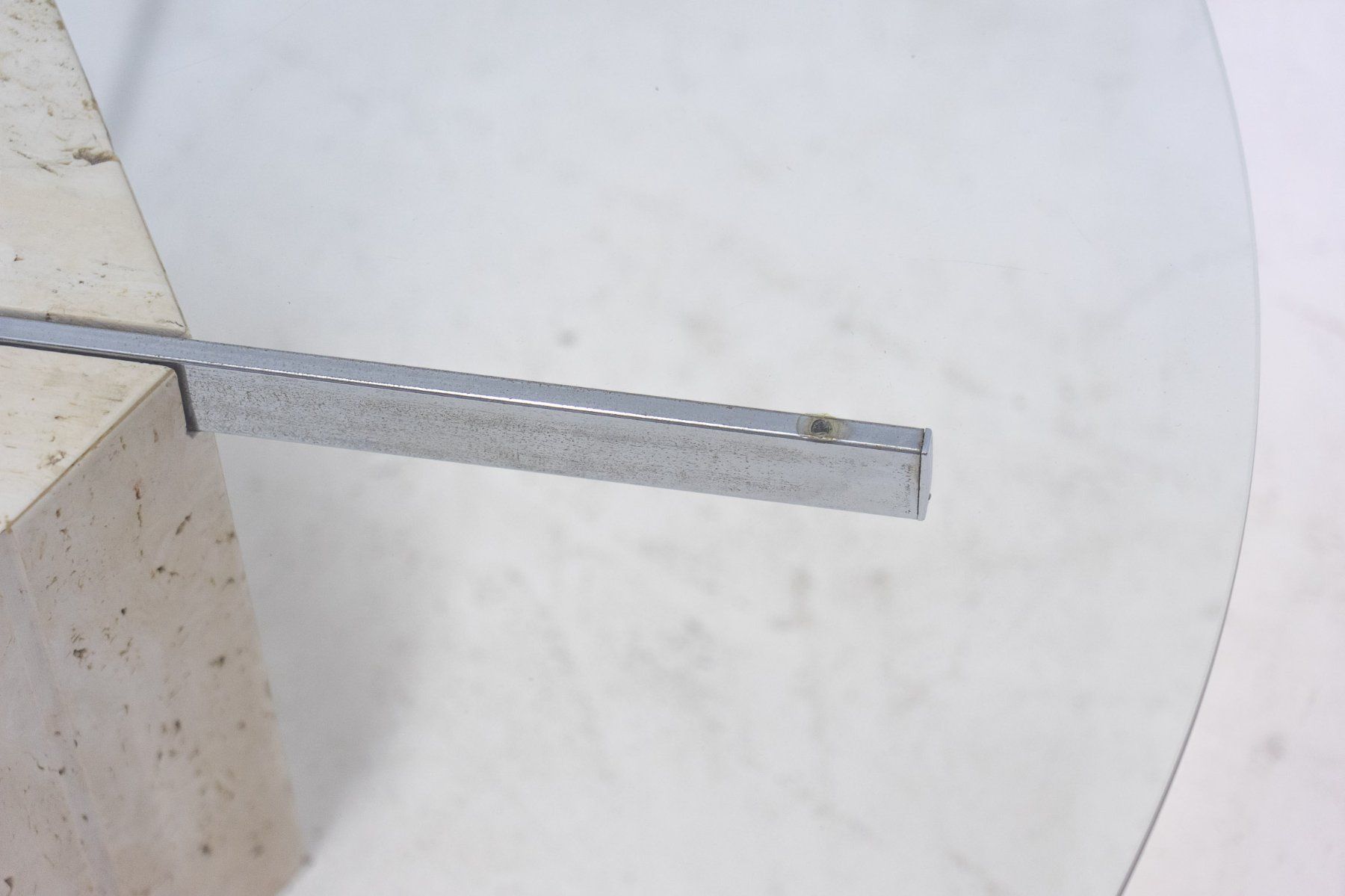 Tische: Couchtisch Travertin Glas - Lieferung möglich – Gebraucht aus Schaffhausen von Studio-Ara 7