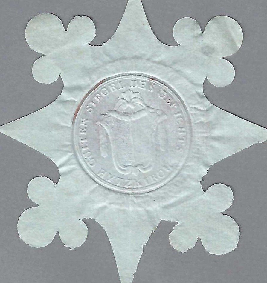 Alle Briefmarken: PAPIERLACKSIEGEL, ca. 1820?, HITZKIRCH – Gebraucht aus Pura von ulisse1957