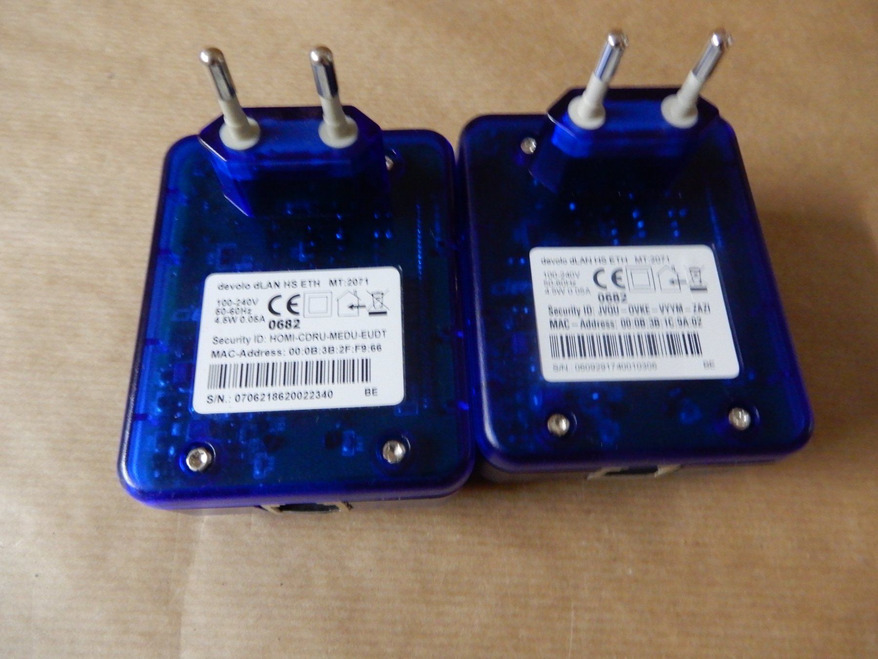 Devolo Laufwerke & Adapter: Devolo dLAN Highspeed 85 Netzwerkadapter Set – Gebraucht aus Worben von MaKo3252 3