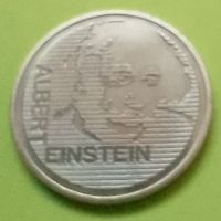 Gedenkmünze Schweiz 5.- Franken 1979 Einstein Portrait (B)