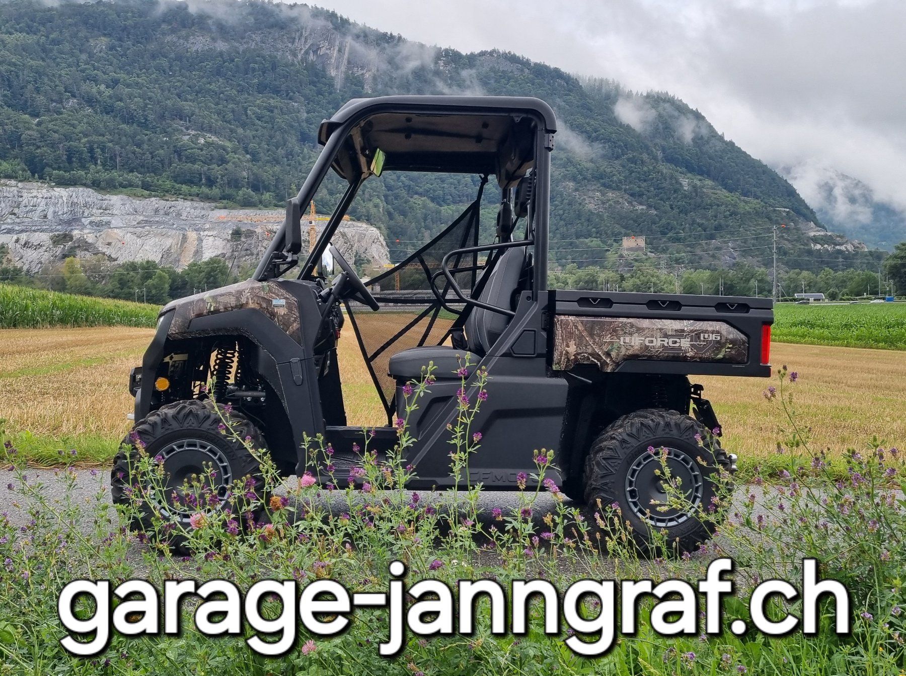 Cf Moto ATV / Quad: CF Moto CForce U6 EV Elektro mit Halbkabine – Nuovo (secondo la descrizione) da Trimmis venduto da 0004 3