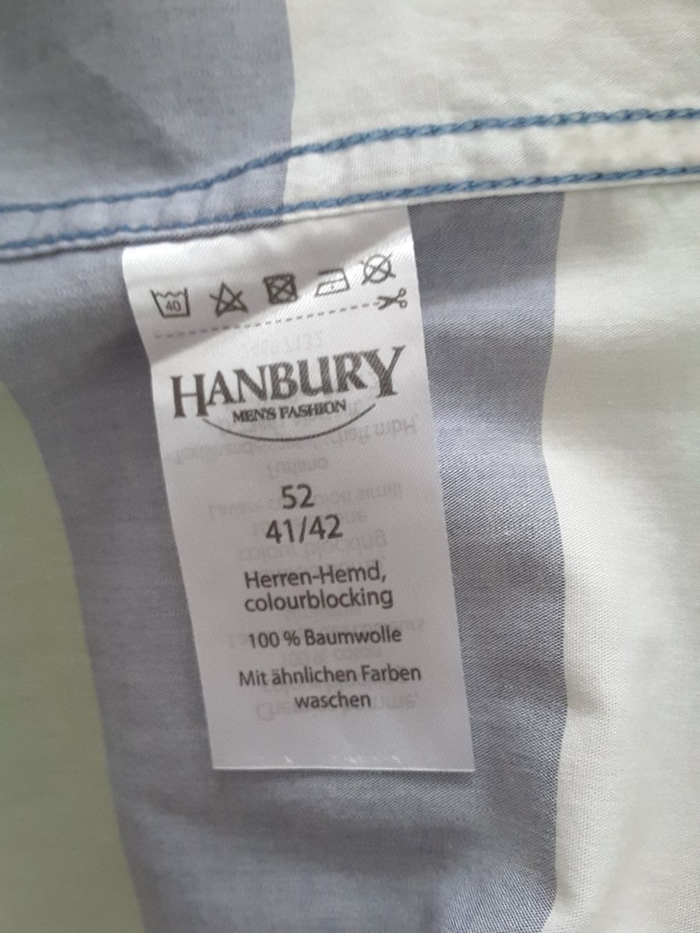 Camicie: Herren Kurzarmhemd Gr.41/42 – Usato da Boppelsen venduto da tigimohrli 2