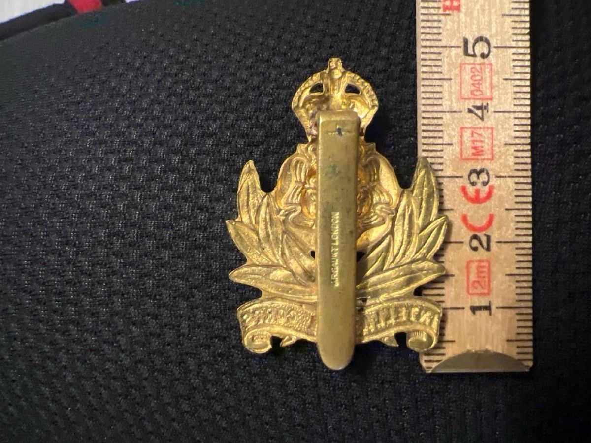 Placchette & Badge: Originale seltenes Intelligence Corps Mützen-Abzeichen – Usato da Reinach BL venduto da Dahoo 3
