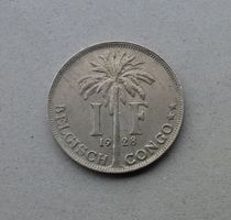 Belgisch-Congo ++ 1.- Franc 1928
