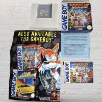 Titus the Fox Game Boy COMPLET CIB + Poster Rare !