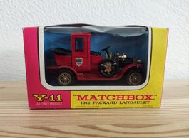 Y-11 MATCHBOX 1912 PACKARD LANDAULET
