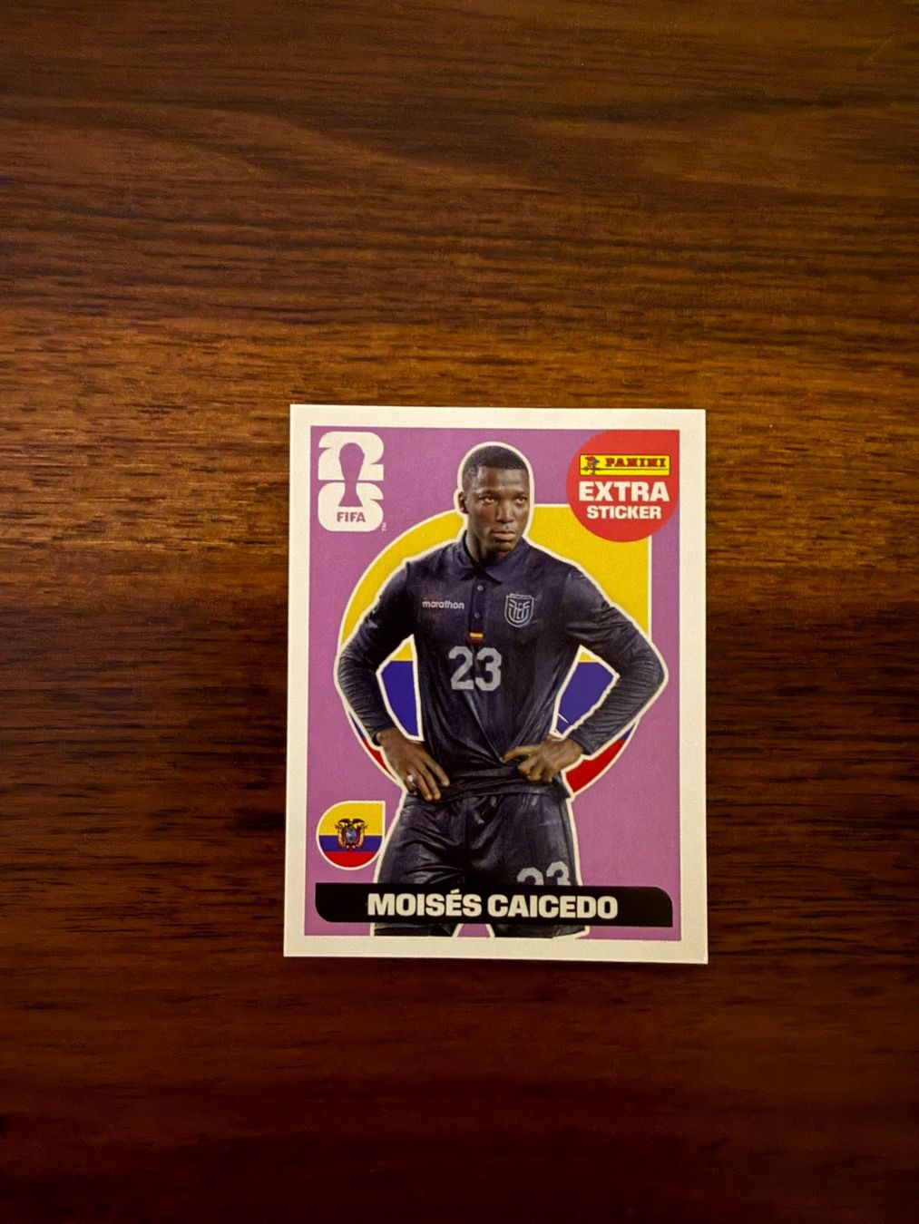 Panini Carte collezionabili: Panini WM 2026 - Extra Sticker Moises Caicedo – Nuovo (secondo la descrizione) da Chiggiogna venduto da TheLegend88
