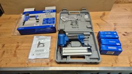 Neu, Arwin Druckluft Nagler DLN-50, inkl. 20000 Stk. Nägel