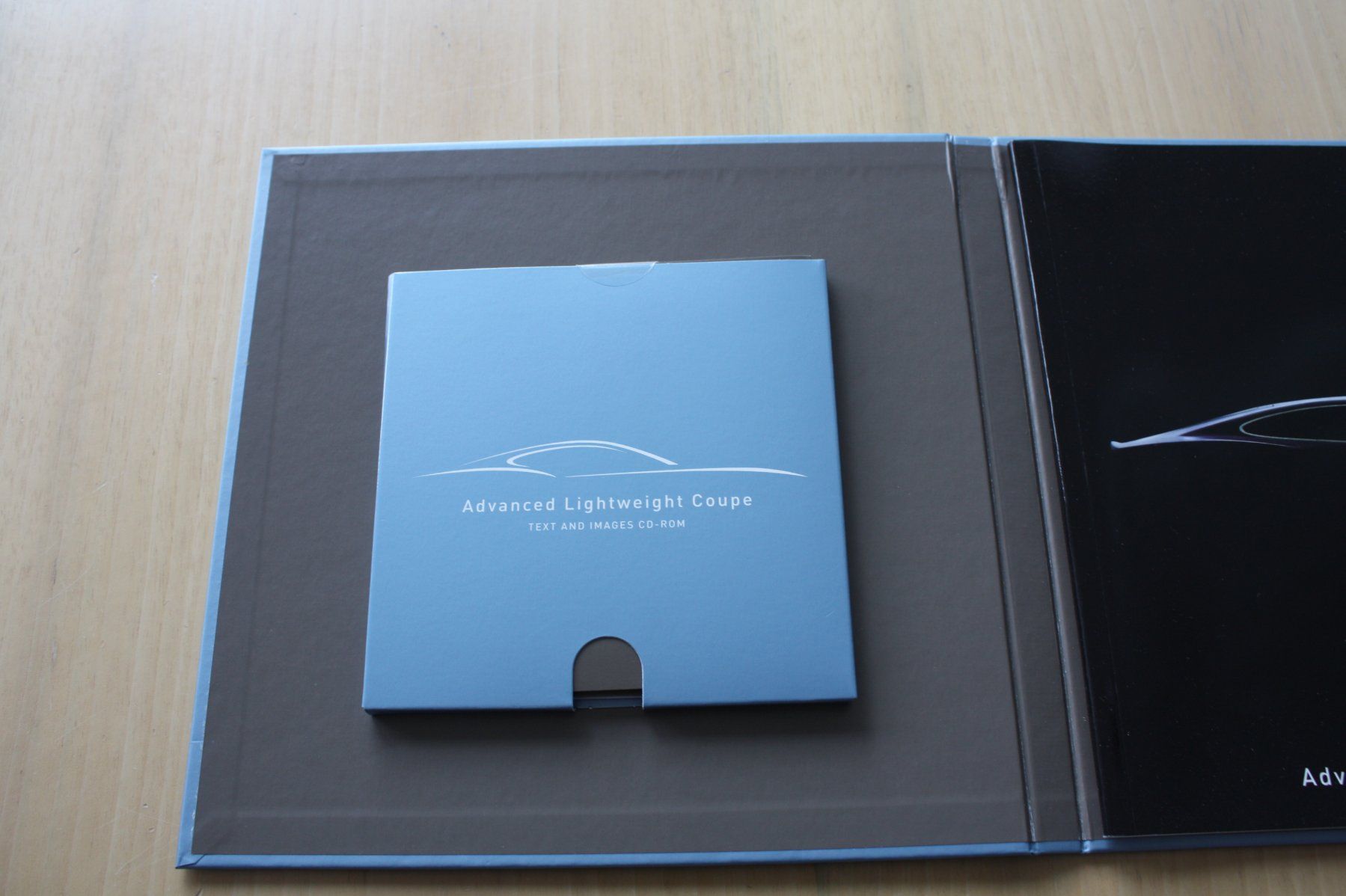 Jaguar Documenti: Jaguar Advanced Lightweight Coupe Broschüre mit CD-Rom – Usato da Wikon venduto da erwin400 1