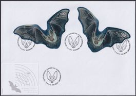 2012, Nr.1444 Block-Ausschnitt "LANGOHR" auf FDC !