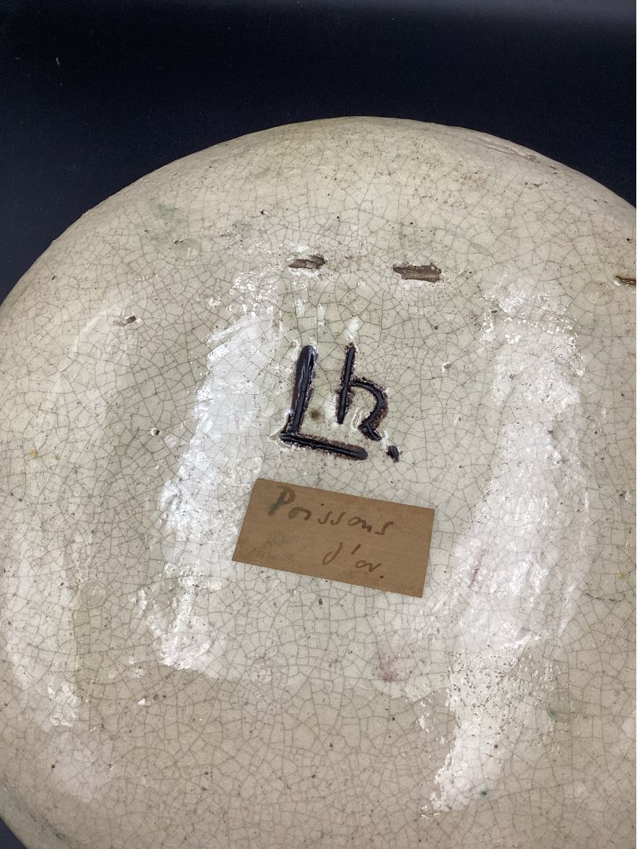 Servierplatten: Plat céramique Lucette Hafner – Gebraucht aus Agiez von Beve15 2