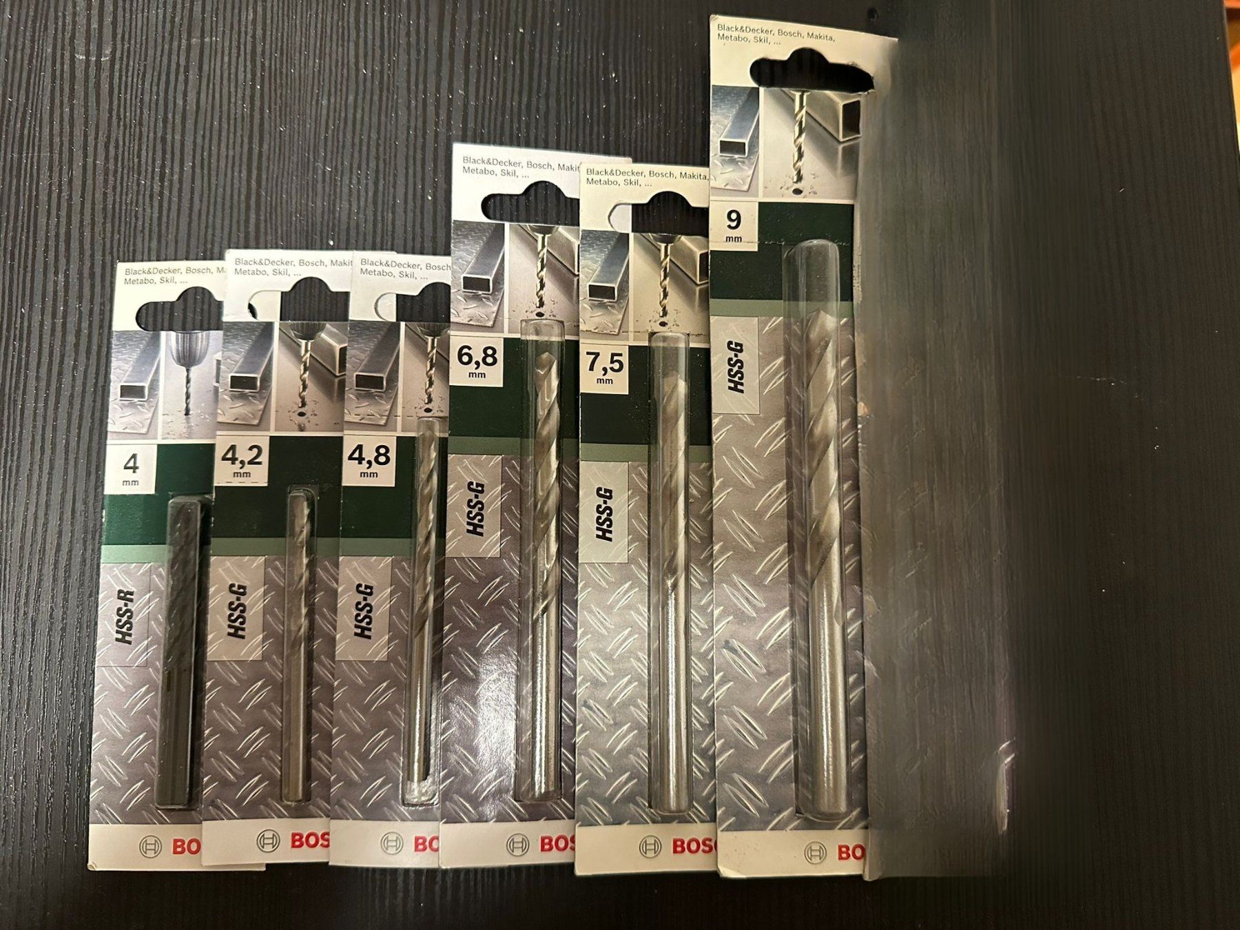 Bosch Tutti gli attrezzi: BOSCH Metallbohrer Set – Diverse Grössen – Nuovo (secondo la descrizione) da Dübendorf venduto da zue_jz2m