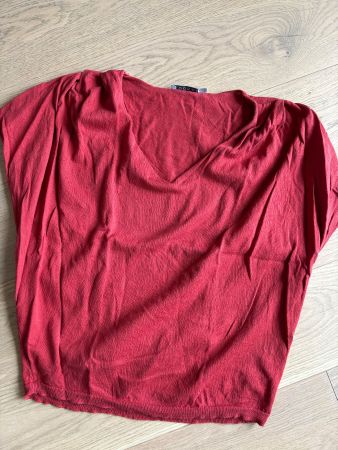 Joli pull Kookai rouge corail, taille 2 - Parfait pour...