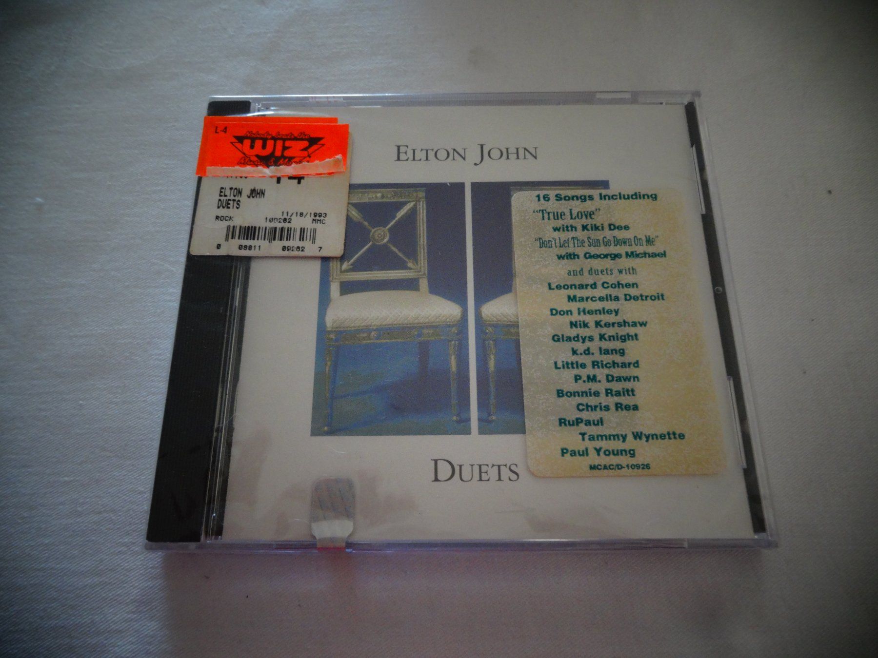 CDs: CD Elton John Duets – Neuf avec emballage d'origine à Neerach par jenny062