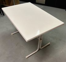 Gartentisch weiss, klappbar