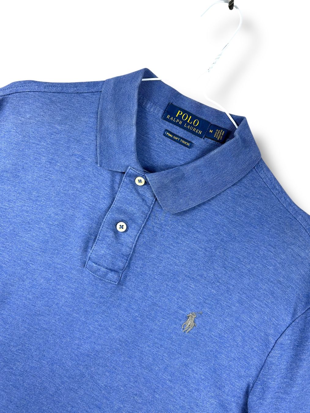 Ralph Lauren Polo-Shirts: Polo Ralph Lauren Bleu  - Taille M - pima soft touch – Neu (gemäss Beschreibung) aus Hauterive NE von Leo_o 1