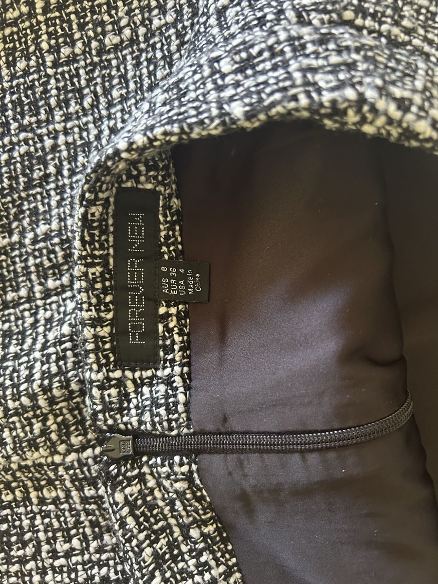 Gonne: Forever New Bleistiftrock Gr. 36 Tweed-Muster  – Usato da Münsingen venduto da dan_tw5r 2