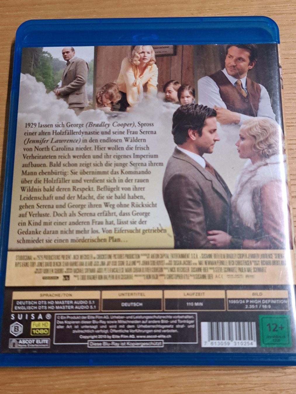 Tutti i DVDs: Bluray Serena mit J. Lawrence und Bradley Cooper – Nuovo (secondo la descrizione) da Unterseen venduto da Kanica 1