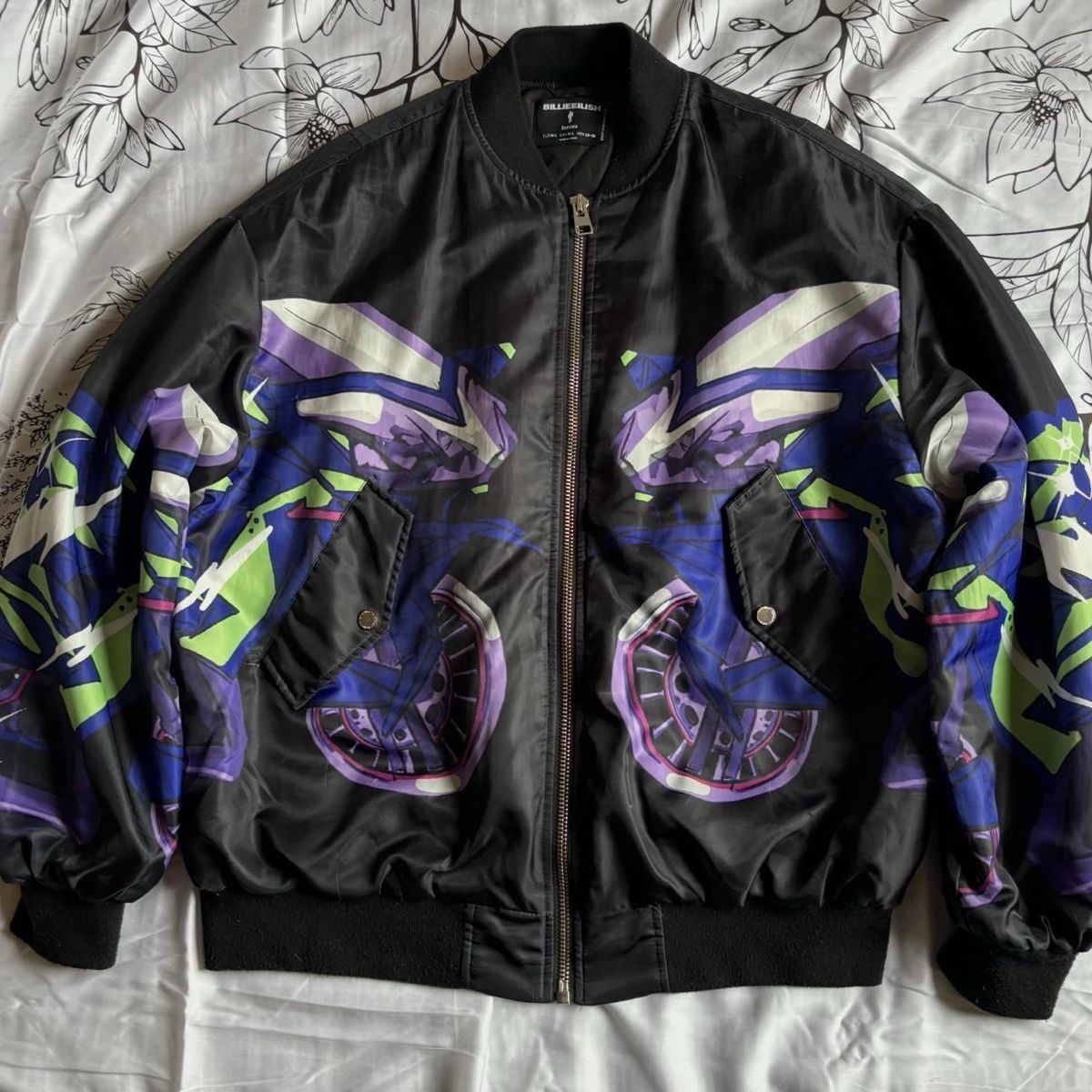 Bershka Giacche: Billie eilish x Bershka Jacke – Usato da Grellingen venduto da chiara_0106s 1
