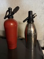 Sodastreamer 2 stück rot und silber Zustand gebraucht
