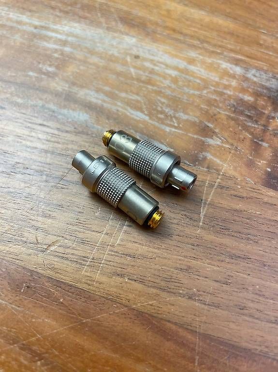 Microfoni: 2x DPA Microdot Lemo-3 Adapter DAD6003 – Usato da Basel venduto da fabricVirtual