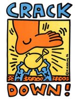 Keith Haring - Crack Down!‪