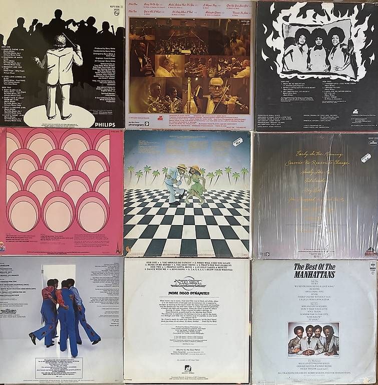 Dischi in vinile: 9 x Disco Vinyl LP s Barry White etc. – Usato da Alpnach Dorf venduto da GuntaKinte 1
